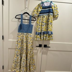 Tanya Taylor mommy and Mini dresses! Worn once, excellent condition.